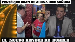 JAJAJA PENSE QUE ERAN DEL PARTIDO ARENA LES DICE EL NUEVO RENDER DE BUKELE [upl. by Attenad]