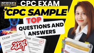 CPC Sample Questions and Answers [upl. by Gabler]