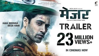 MAJOR Trailer  Hindi  Adivi Sesh  Saiee M  Sobhita D  Mahesh Babu  In Cinemas June 3rd [upl. by Eimak500]