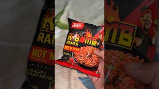 NEW RAMEN FLAVOUR REVIEW😍  tooyum youtubeshorts foodie foodlover [upl. by Ahseer]