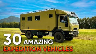 30 Most Amazing Expedition Vehicles for Extreme Explorations [upl. by Eelana]