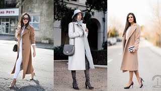 17 Outstanding Ideas of How to Wear Long Coats This Winter [upl. by Stephine]