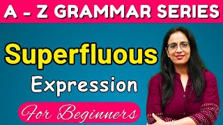 Superfluous Expression  SSC CGL 2023  Basic English Grammar in Hindi  English With Rani Maam [upl. by Akeemahs]