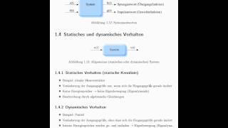 14 Statisches und dynamisches Verhalten [upl. by Einafats]