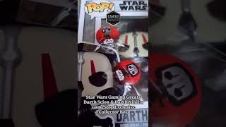 StarWars Funko GamingGreats DarthScion amp DathNihilus GameStop Exclusive Collector Box [upl. by Goulder]