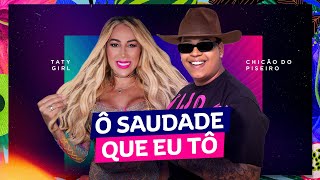 Taty Girl e Chicão do Piseiro  Ô Saudade Que Eu Tô Clipe Oficial [upl. by Klenk]