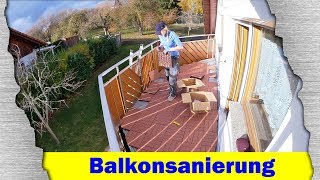 Einen Balkon sanieren [upl. by Cassandra]