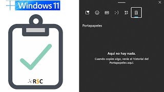 Como Activar El Historial de tu Portapapeles En Windows 11 [upl. by Adnalahs634]