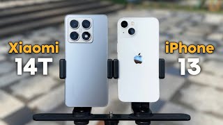 Mending Xiaomi Bang⁉️🤔 Xiaomi 14T vs iPhone 13 Camera test [upl. by Emiolhs423]