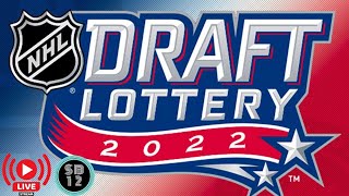 NHL Draft Lottery 2022  Live  Draft order selection [upl. by Bunny641]