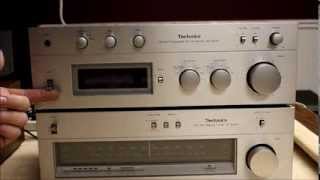 Technics 8044 AmpTuner Demo [upl. by Wycoff]