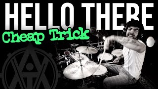 DrumsByDavid  Cheap Trick  Hello There Drum Cover [upl. by Llehcal]