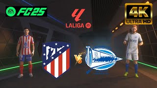 EA FC 25  Alavés vs Atlético de Madrid  La Liga 2425 4K60 [upl. by Randa]