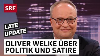 Ganzer Talk mit Oliver Welke über Politik amp Satire  Late Update mit Michael Elsener  Comedy  SRF [upl. by Eisenberg]