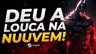 EITA Jogos AAA Quase de GRAÇA Novas Promoções Steam e Jogos Pagos GRÁTIS revelados na Epic [upl. by Lladnyk]