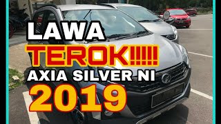 2019 Perodua Axia Style Silver  LAWA TEROK WARNA NI [upl. by Oiretule794]