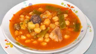 Ciurons cuinats  Potaje de garbanzos  Recetas Mallorquinas [upl. by Alten]