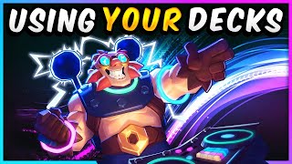 Playing YOUR Best Clash Royale Decks [upl. by Hirschfeld]