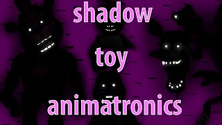 Speed EditShadow toy animatronics FNAF 2 [upl. by Nahtahoj]