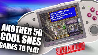 50 SNES Games to play on the SNES Emulator [upl. by Affay]