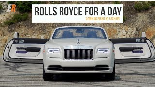 Rolls Royce Dawn Inspired by Fashion  The Ultimate Ride for a Day [upl. by Nimajnab]