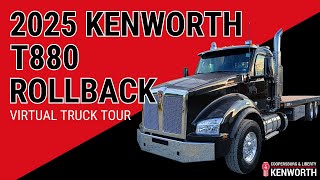 2025 KENWORTH T880 ROLLBACK  VIRTUAL TRUCK TOUR [upl. by Assiron]