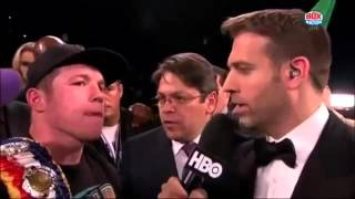 Canelo calls out Gennady Golovkin [upl. by Albin]