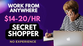 Remote Jobs Work from anywhere as a secret shopper Worldwide Opportunities [upl. by Arrakat596]