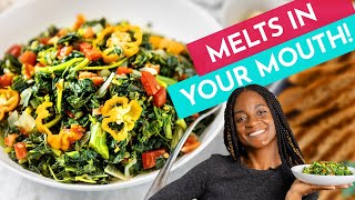 Lick Your Plate Clean  SOFT amp BUTTERY Jamaican Callaloo Recipe [upl. by Eelsnia]