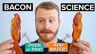 Whats the best way to cook bacon at home Food science explained [upl. by Ainala]