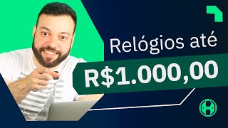 Melhores opções de relógios até MIL REAIS [upl. by Eckel247]