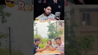 Boyfriend vs best friend ❤️😅  vinni Satankar bobbyprankster Itsakkiartist short reaction [upl. by Noach]