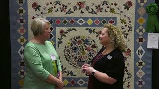 Patty Nelson Wins Honorable Mention at AQS QuiltWeek  Branson 2024 [upl. by Tanaka]