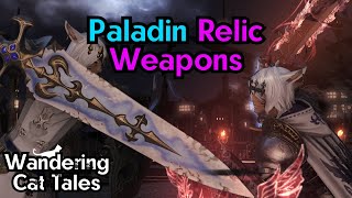 FFXIV  All Paladin Relic Weapons 64 [upl. by Yardley786]