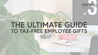 TaxFree Employee Gifts Under UK Law  Quick 60Second Guide [upl. by Ahsote]