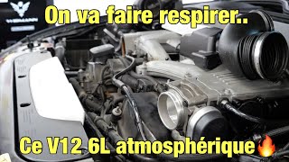 Ce V12 BMW de 6 Litres va enfin respirer correctement😱Bien dégeu🤮 [upl. by Cchaddie]