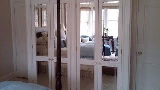 Frameless Mirror Bifold Closet Doors [upl. by Spiegleman615]