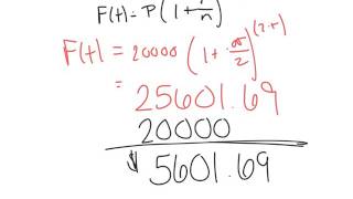 Compound interest  common core algebra 2 [upl. by Agee591]