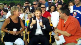 Martin Short in Milford MA for the Fox 25 Morning show [upl. by Eidnahs]