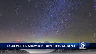 Lyrid meteor shower peaks this weekend How to see it in Northern California [upl. by Dixon]