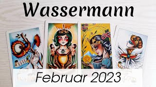 ♒WASSERMANN  Februar 2023  Diese Chance solltest Du nicht verpassen Zuversicht amp Optimismus🌞Tarot [upl. by Yelrac]