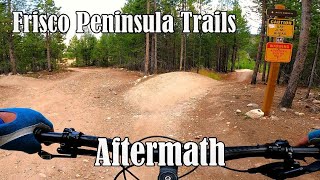 Aftermath MTB Trail Frisco Peninsula mountain bike park Colorado Pedal up oneway down [upl. by Ozzy]