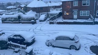 Uk snow Timelapse over night ❄️🌚 [upl. by Ursala701]