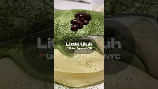 Brunch dreams at Little Uluh jiggly soufflé pancakes bliss 🥞🍵 nycfood soufflepancake brunch [upl. by Hocker]