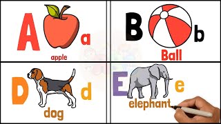 A for apple  अ से अनार  abcd  phonics song  a for apple b for ball c for cat  abcd song  abcde [upl. by Jessalin]