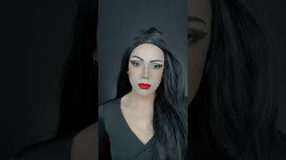 MORTICIA ADDAMS MAKEUP  FAMÍLIA ADDAMS morticia makeup halloween [upl. by Ettereve450]