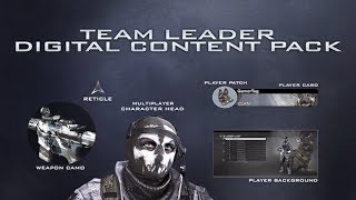 Call of Duty Ghosts Team Leader pack [upl. by Agamemnon234]