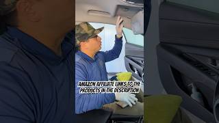 Remove STAINS from your HEADLINER with this tip detailing headliner cardetailing autodetailing [upl. by Nariko]