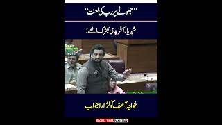 Shaheryar Afridi Heavy Reply To Khawaja Asif In National Assembly  Imran Khan  GTP [upl. by Ethelind346]