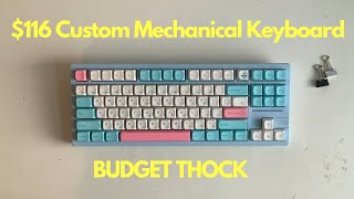 The Milkboard Epomaker x Feker Galaxy80 Barebones Kit  Budget Custom Mechanical Keyboard [upl. by Ttehc]